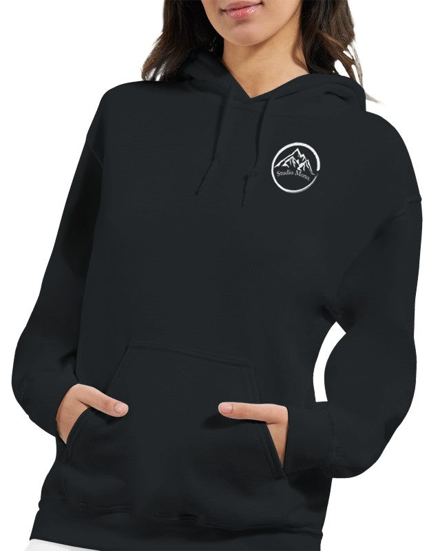 Studio Mono. Mountain Range Black Hoodie