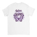 Heavyweight Wear your Wings Lilac Tee