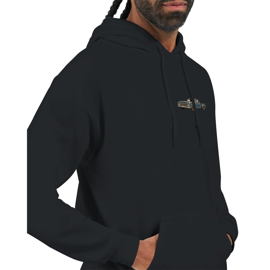 Raised On Black Hoodie