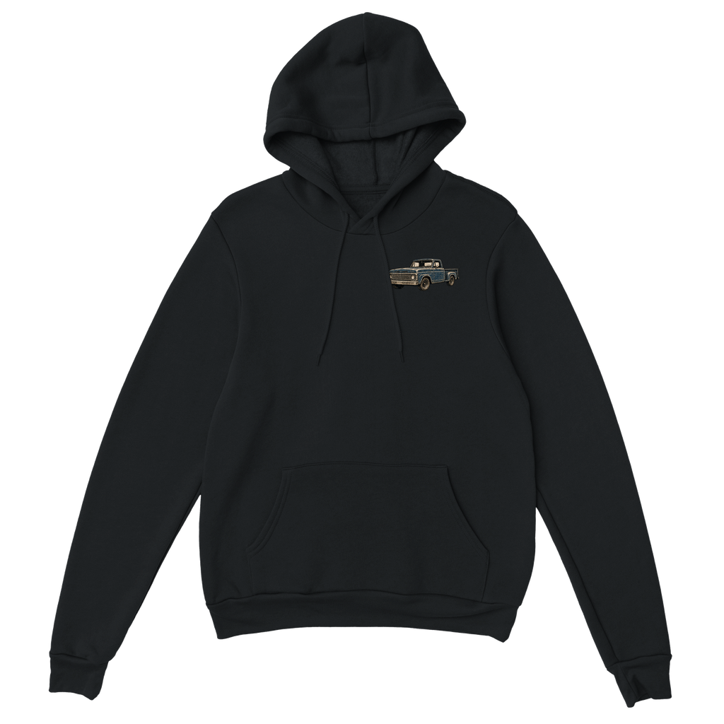 Raised On Black Hoodie